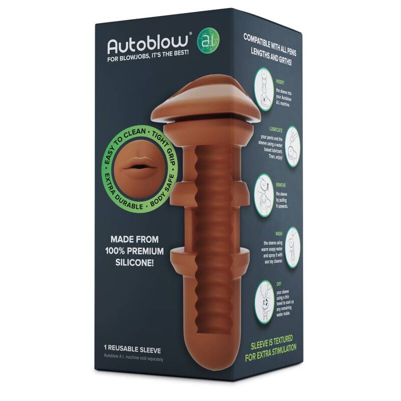 AUTOBLOW - MANCHON DE BOUCHE MARRON