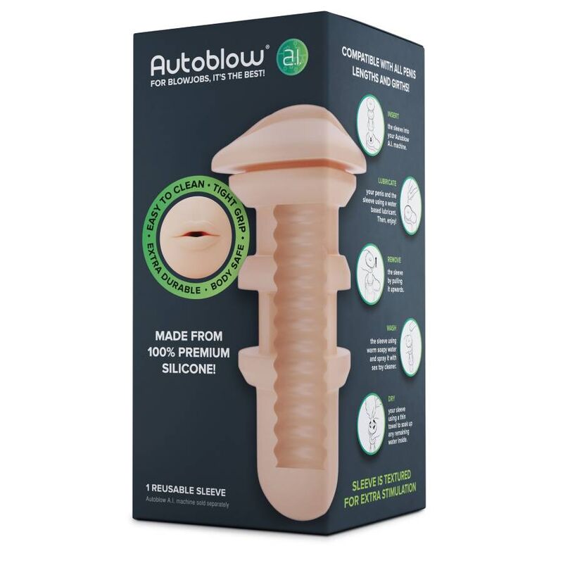 AUTOBLOW - MANCHON DE BOUCHE AI EN CUIR