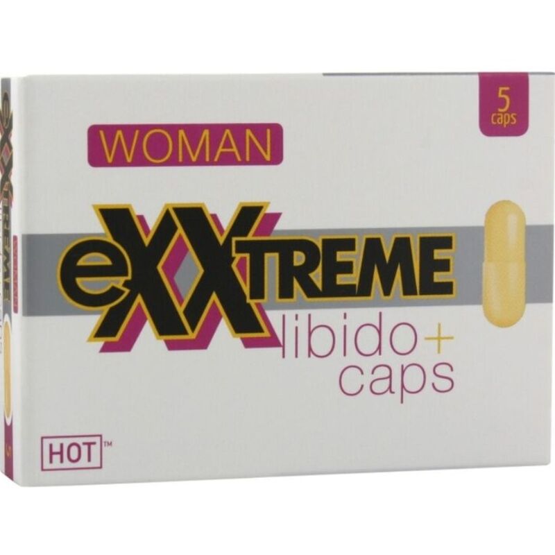 HOT - EXXTREME LIBIDO CAPS WOMEN 5 PCS