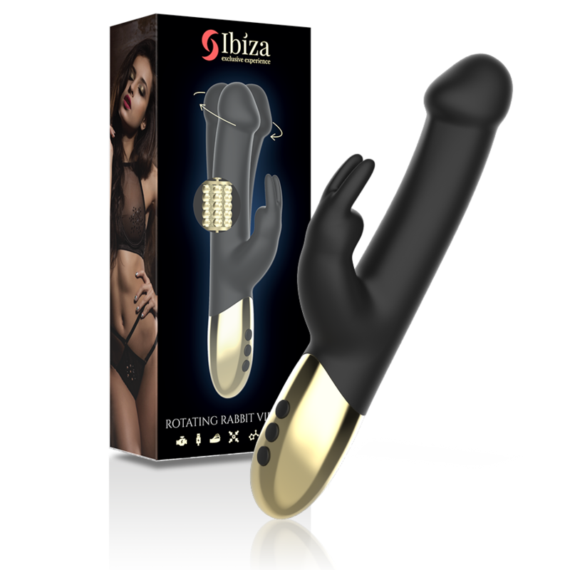 IBIZA - ROTATING RABBIT VIBRATOR