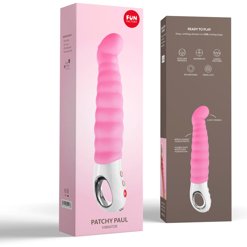 FUN FACTORY - VIBRATORE PATCHY PAUL G5 G-SPOT CANDY ROSE