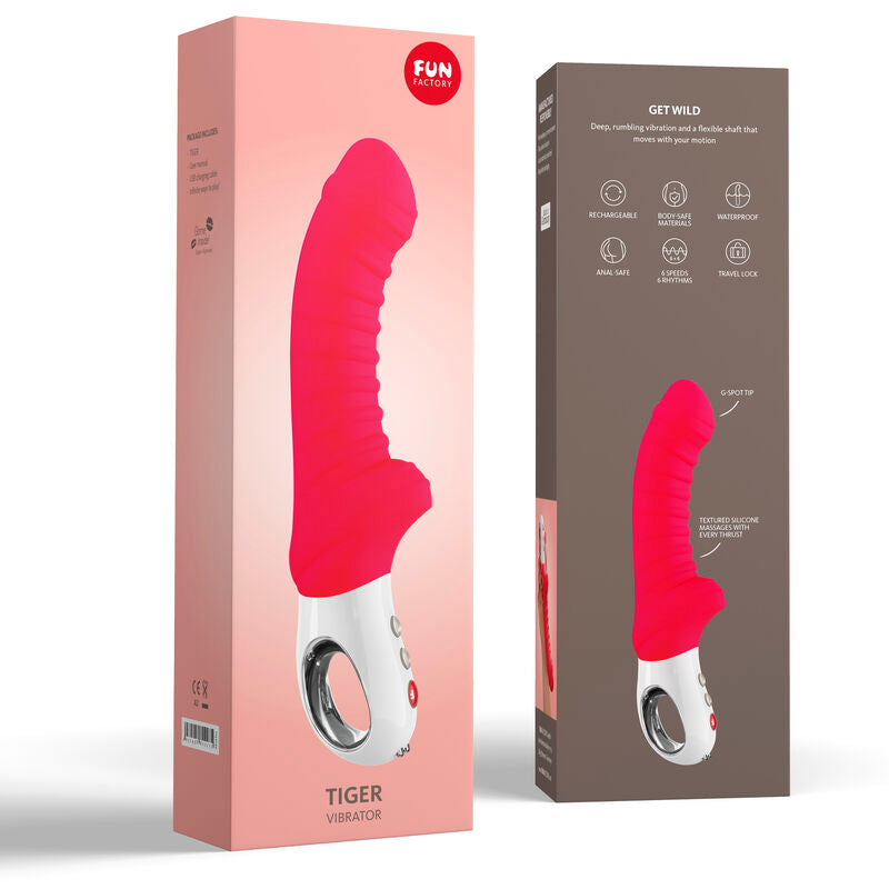 FUN FACTORY - TIGER G5 INDIA RED VIBRATOR