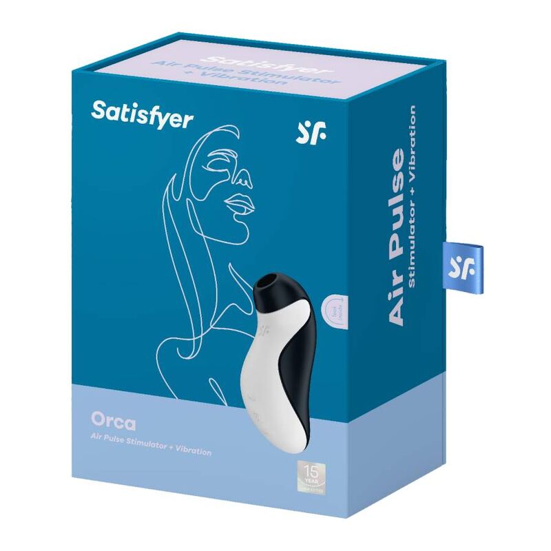 SATISFYER - ORCA AIR PULSE + STIMULATEUR DE VIBRATIONS