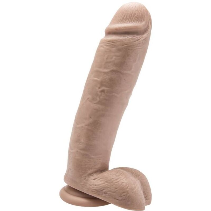 GET REAL - GODE 25,5 CM AVEC BOULES EN CUIR
