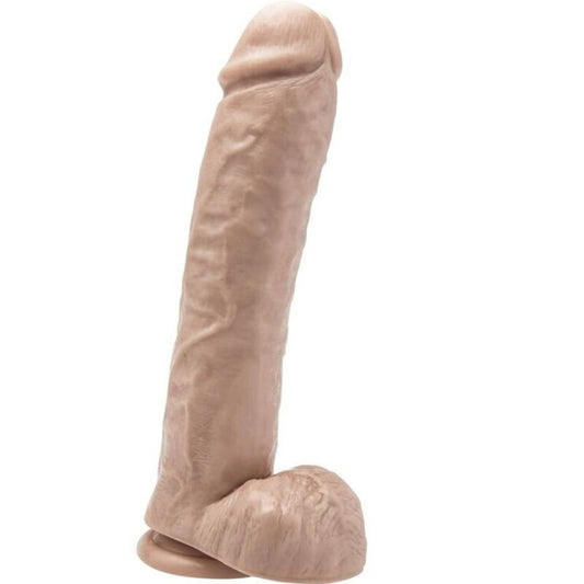 GET REAL - GODE 28 CM AVEC BOULES EN CUIR