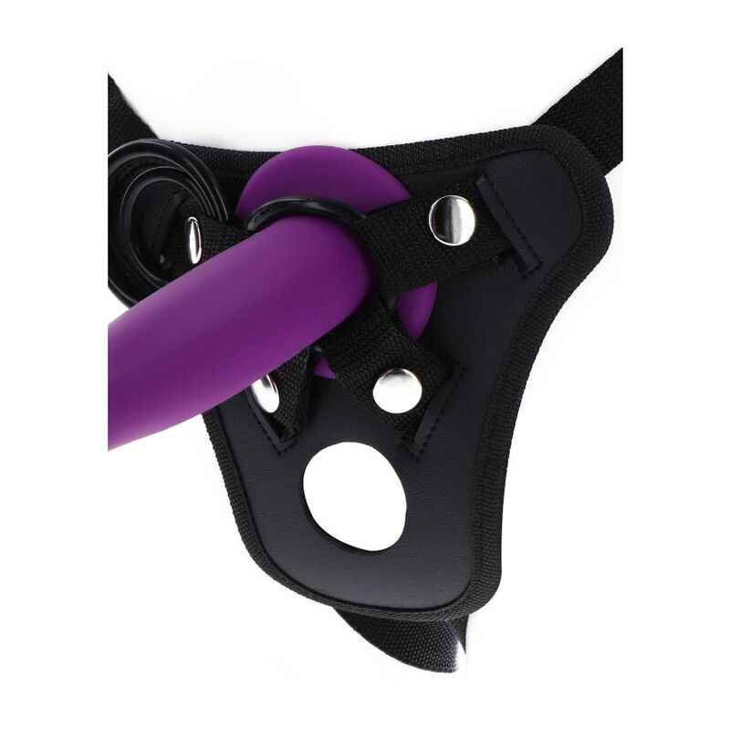 GET REAL - BLACK PLEASURE HARNESS WITH STRAP