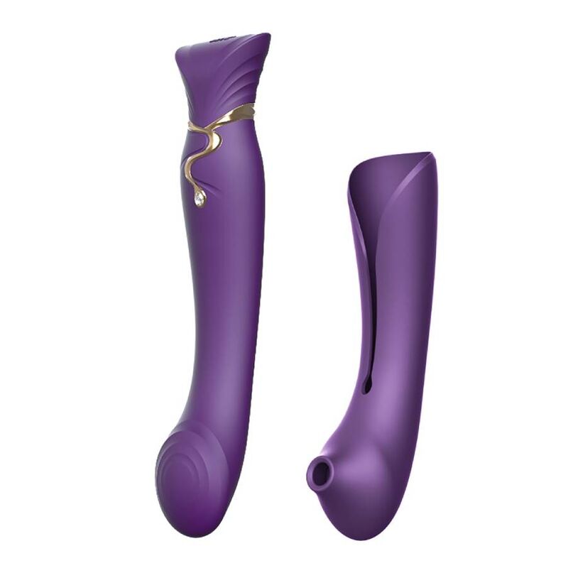 ZALO - SET QUEEN PULSE WAVE STIM FOR PURPLE CLIT