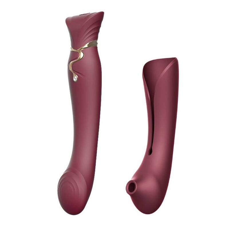 ZALO - SET QUEEN PULSE WAVE CLIT STIM RED