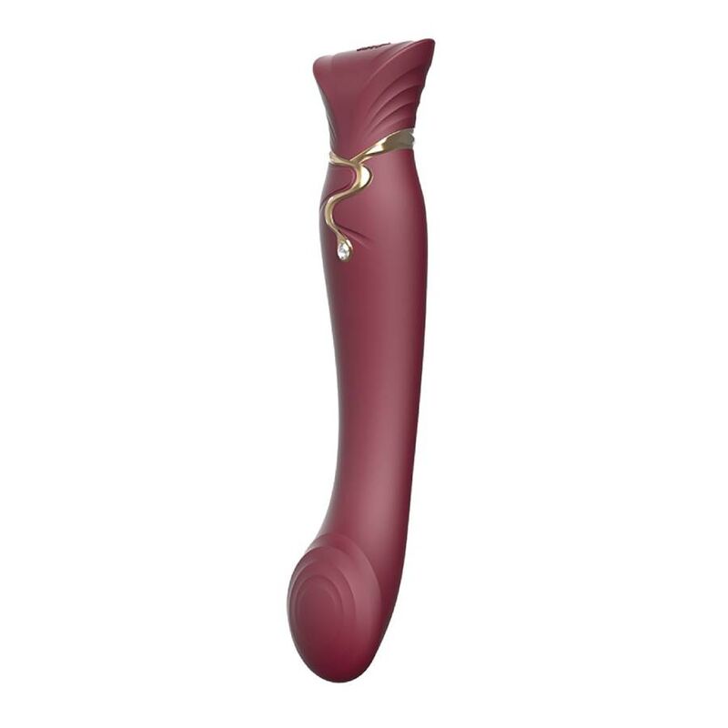 ZALO - SET QUEEN PULSE WAVE CLIT STIM RED