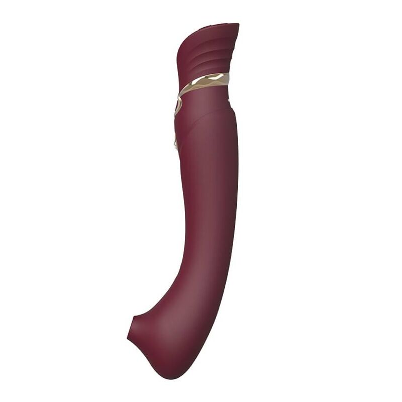 ZALO - SET QUEEN PULSE WAVE CLIT STIM RED