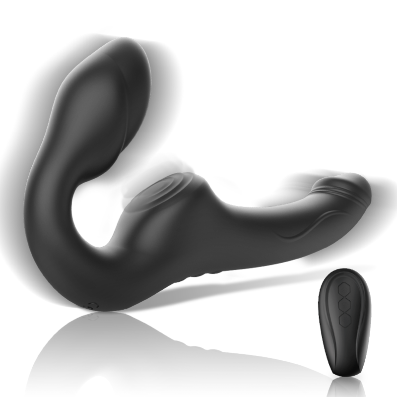 IBIZA - STRAPLESS VIBRATOR WITH REMOTE CONTROL BUTTON