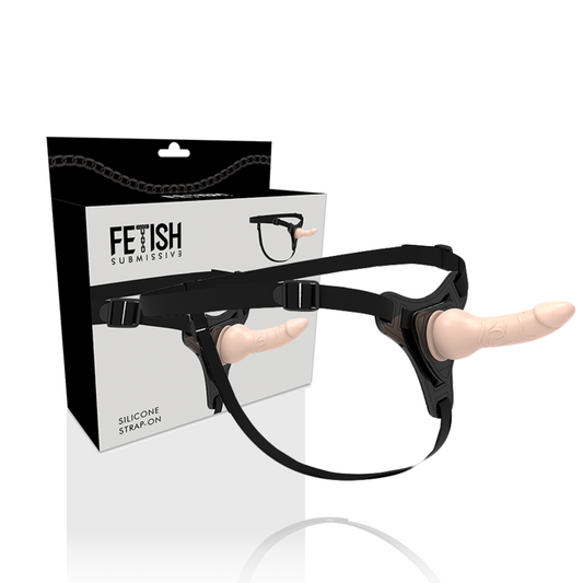 FETISH SUBMISSIVE HARNESS - REALISTIC FLESH SILICONE 16CM