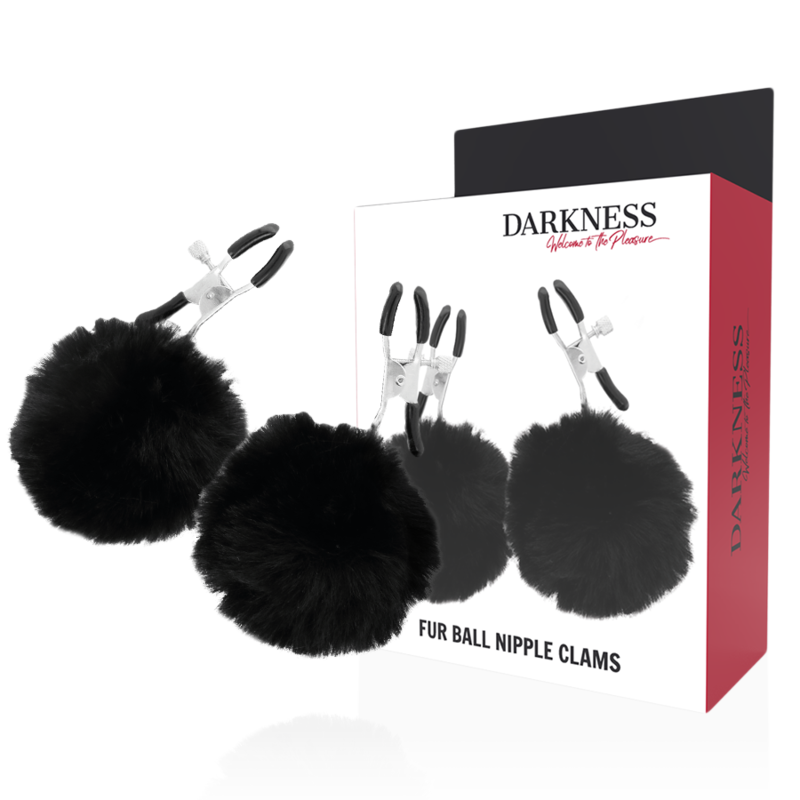 DARKNESS - POM POM NIPPLE CLAMPS 1