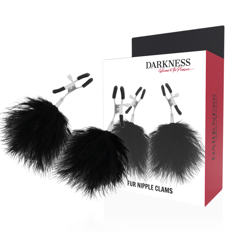 DARKNESS - POM-POM NIPPLE CLAMPS 2