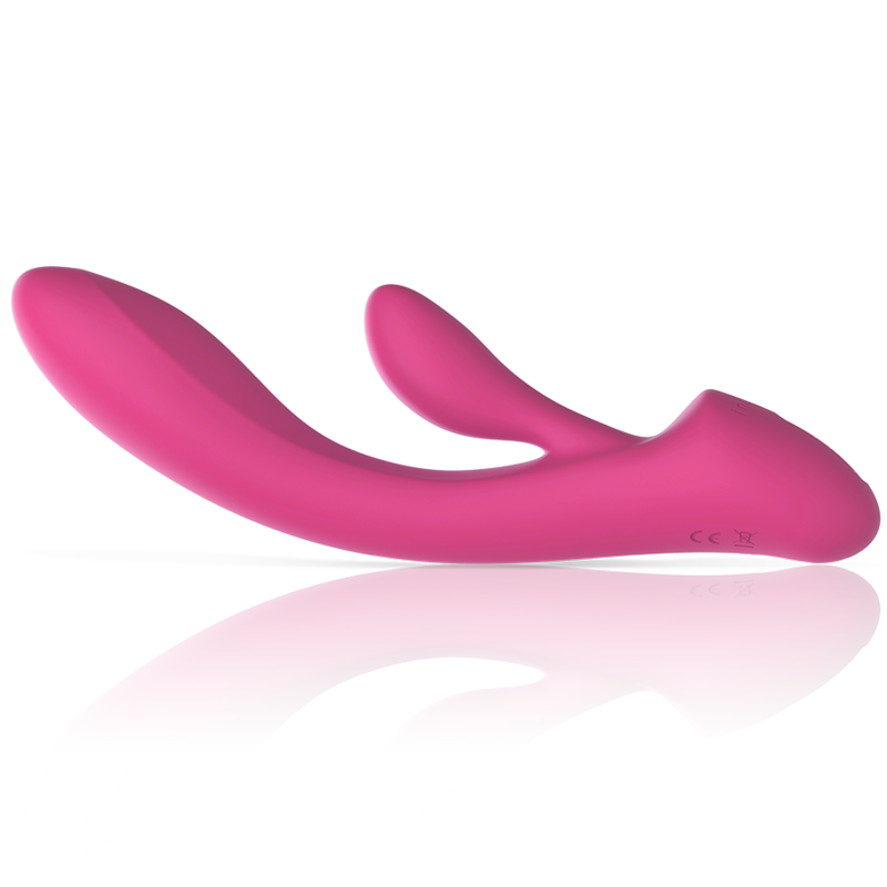 INTENSE - LUIGI RABBIT VIBRATOR LIQUID SILICONE PINK