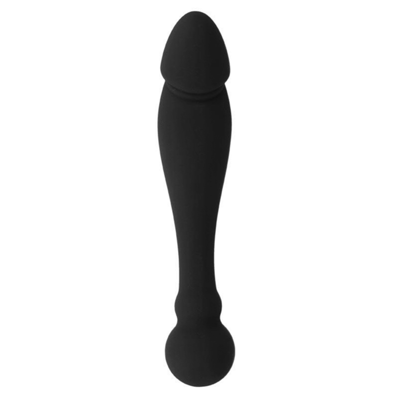 BLACK&SILVER - DILDO STIMOLANTE DEL PUNTO G KARL 18 CM