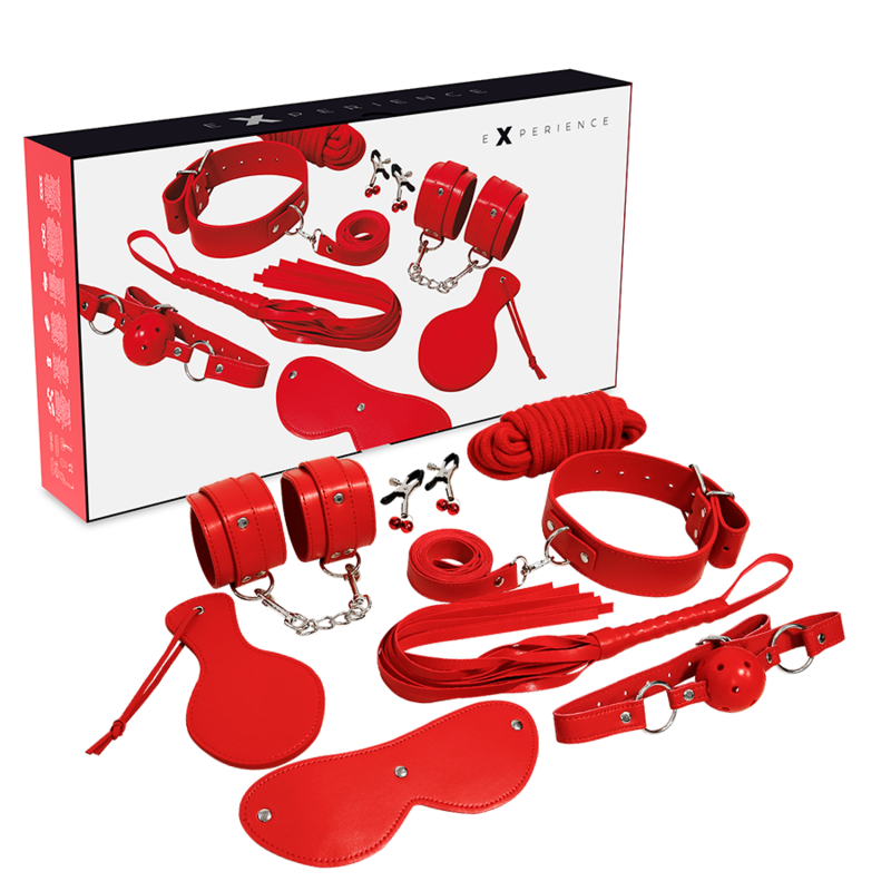 EXPERIENCE - RED SERIES BDSM FETISH KIT