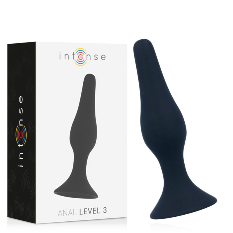 INTENSE - ANAL NIVEAU 3 12,5 CM NOIR