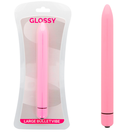 GLOSSY SLIM - PINK VIBRATOR