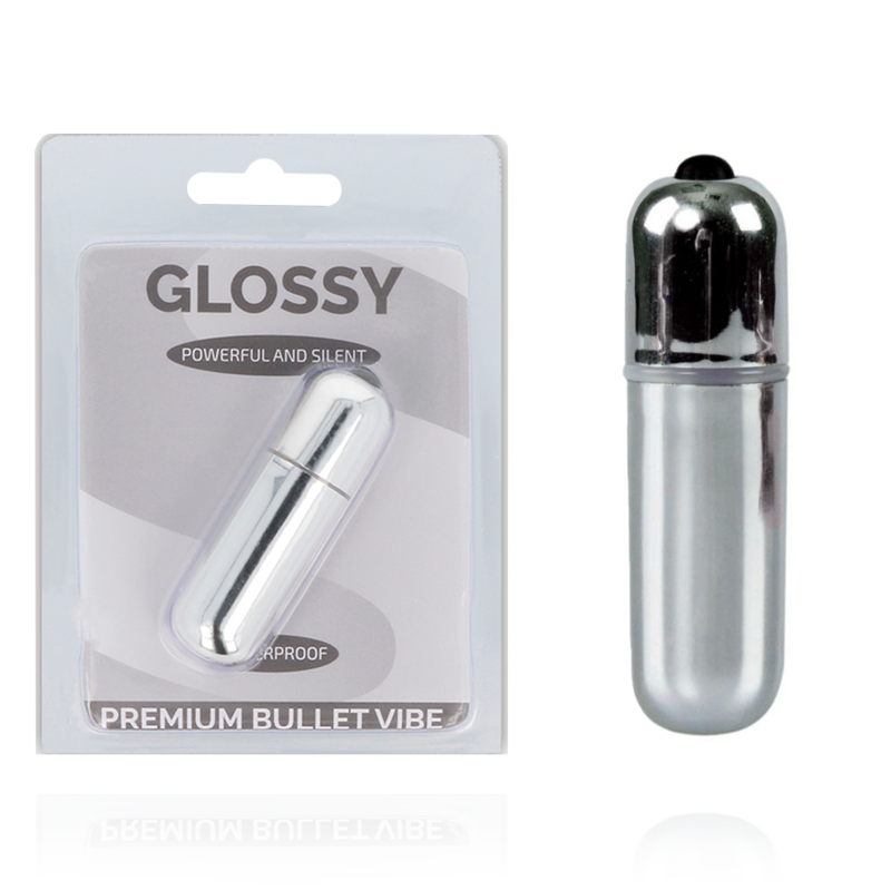 GLOSSY - BALLE VIBRANTE PREMIUM VIBE 10V ARGENT