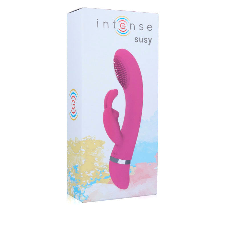 INTENSE - SUSY OSCILLATING VIBRATOR IN PINK RABBIT SILICONE