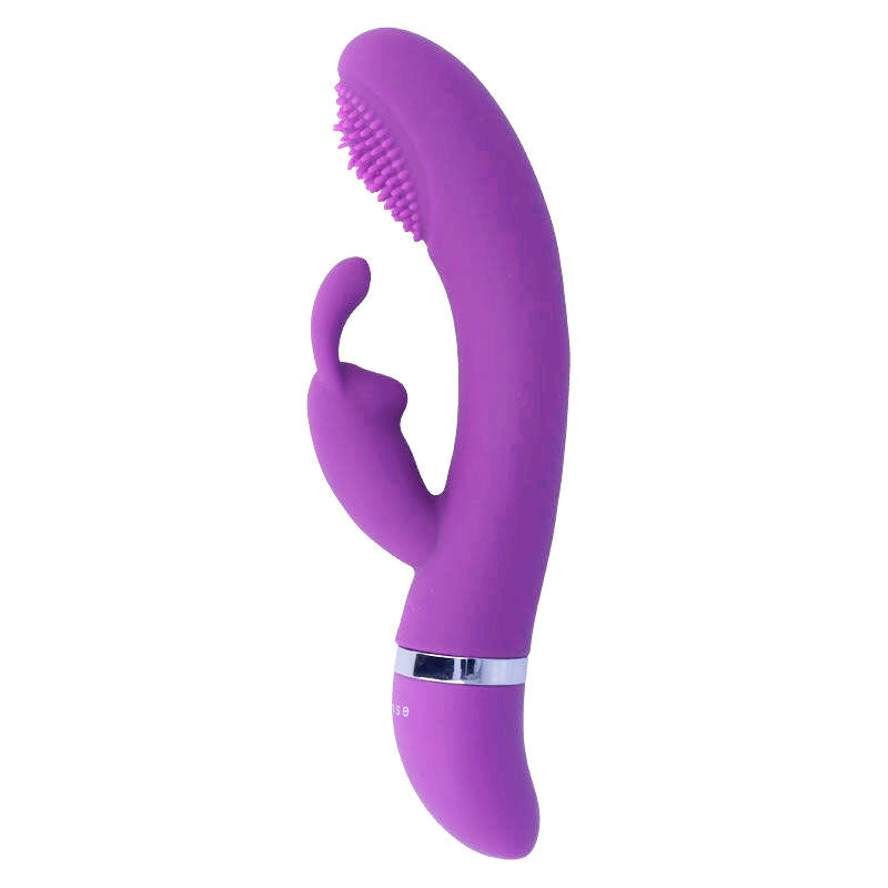 INTENSE - VIBRATEUR OSCILLANT EN SILICONE RABBIT LILAS SUSY