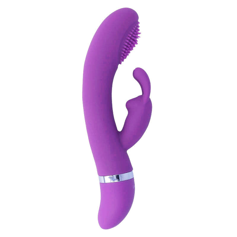 INTENSE - VIBRATEUR OSCILLANT EN SILICONE RABBIT LILAS SUSY