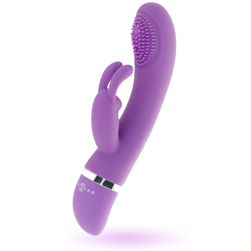 INTENSE - VIBRATEUR OSCILLANT EN SILICONE RABBIT LILAS SUSY