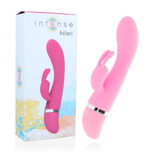 INTENSE - HILARI INTENSE PINK SILICON LUXE VIBRATOR