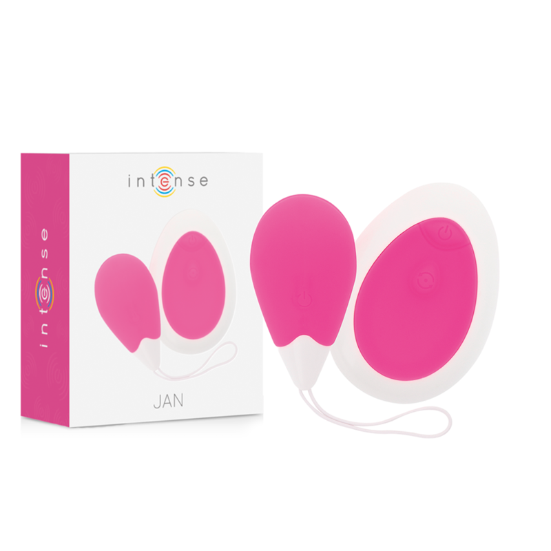 INTENSE - JAN EGG PINK VIBRATOR REMOTE CONTROL