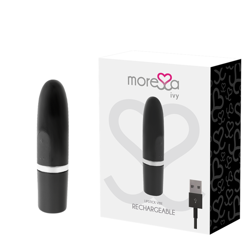 MORESSA - IVY BLACK TRAVEL STIMULATOR VIBRATOR