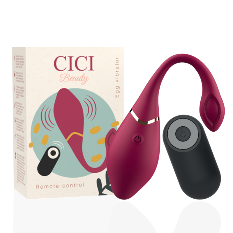 CICI BEAUTY - PREMIUM SILICONE REMOTE CONTROL VIBRATING EGG