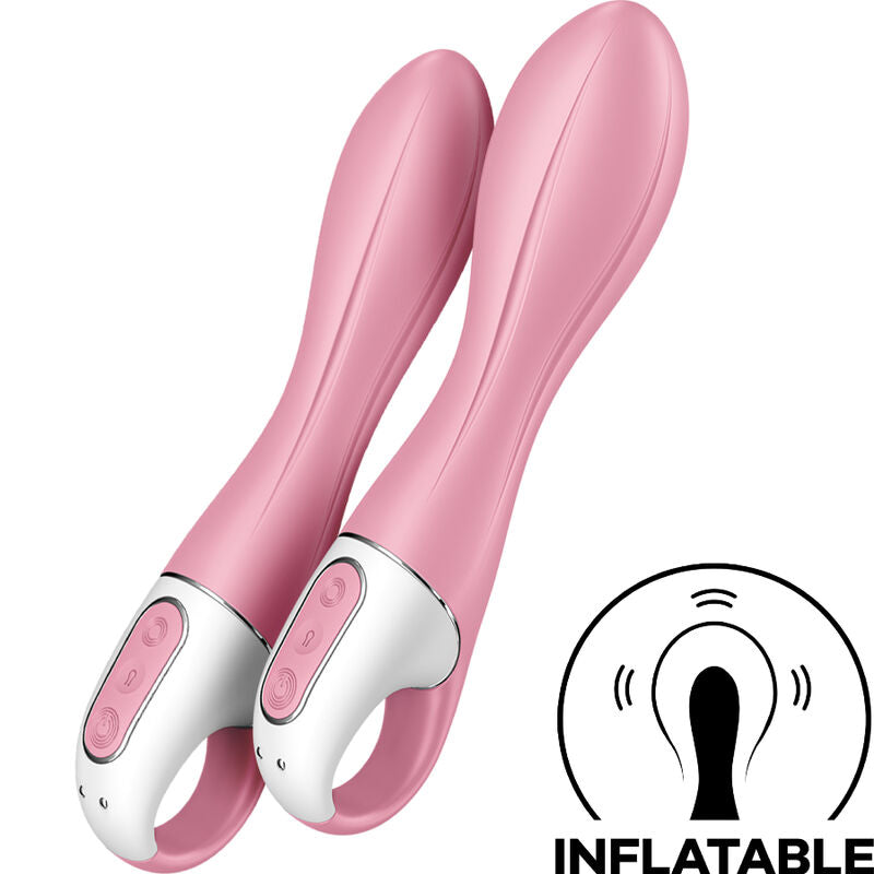 SATISFYER - POMPE A AIR VIBRATEUR 2 ROSE