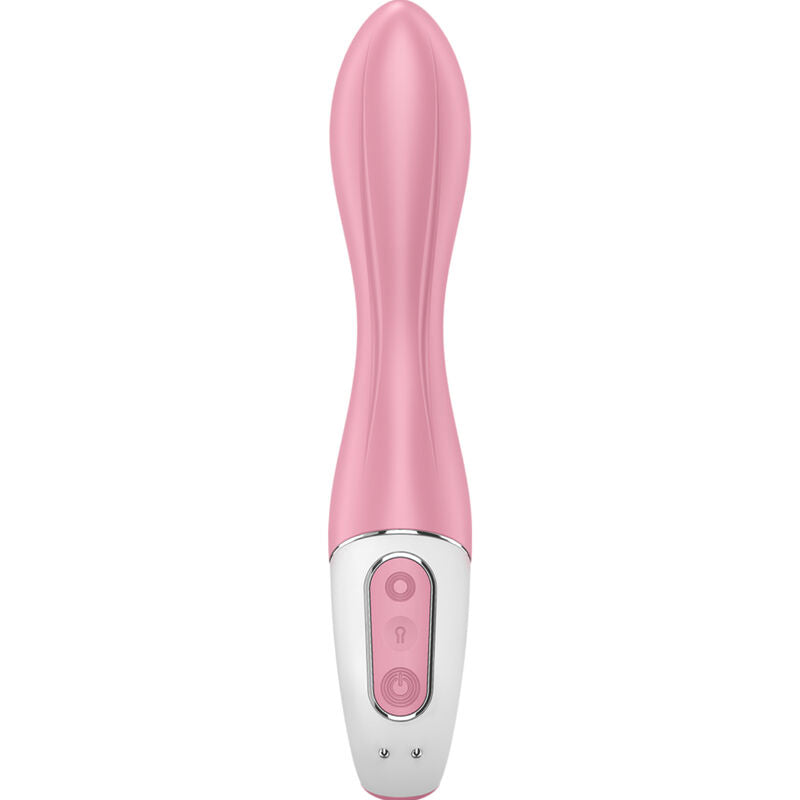 SATISFYER - POMPE A AIR VIBRATEUR 2 ROSE