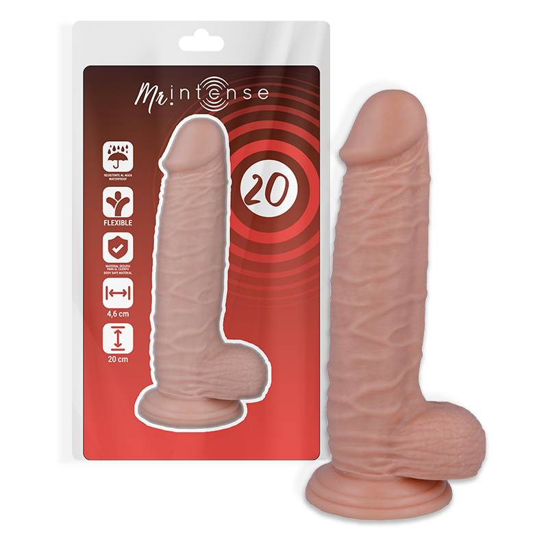 MR INTENSE - 20 PÉNIS RÉALISTE 20 CM -O- 4,6 CM