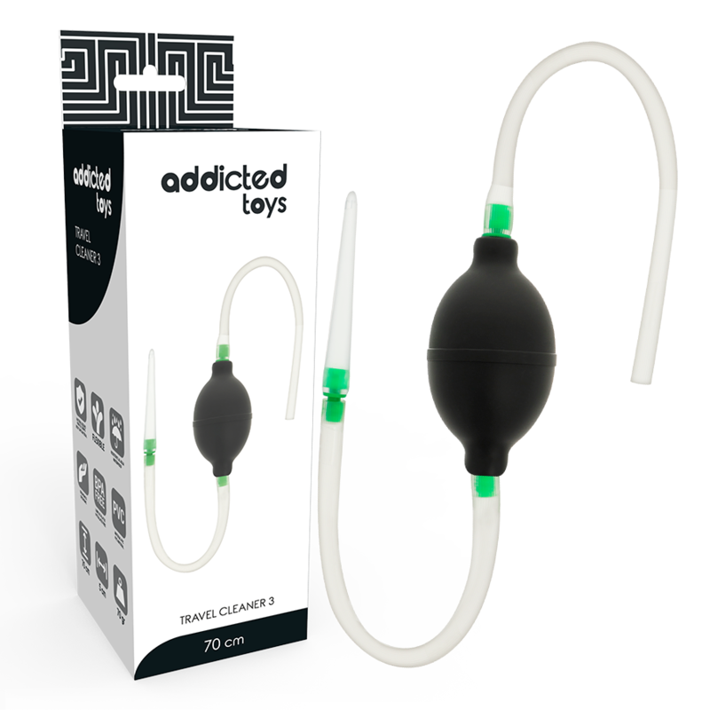 ADDICTED TOYS - BLACK ENEMA SET