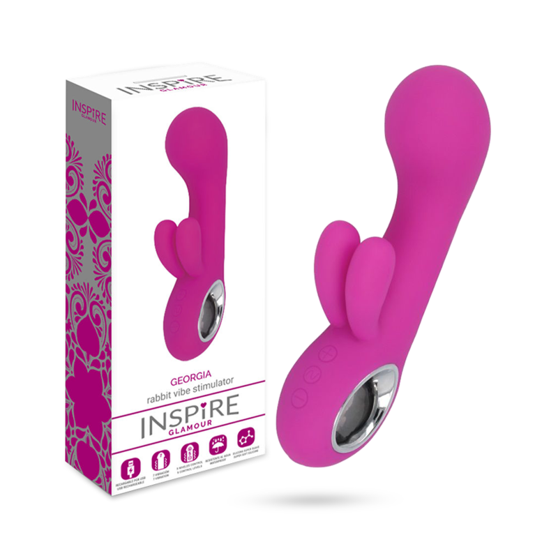 INSPIRE GLAMOUR - VIBRATEUR GEORGIA LILAS