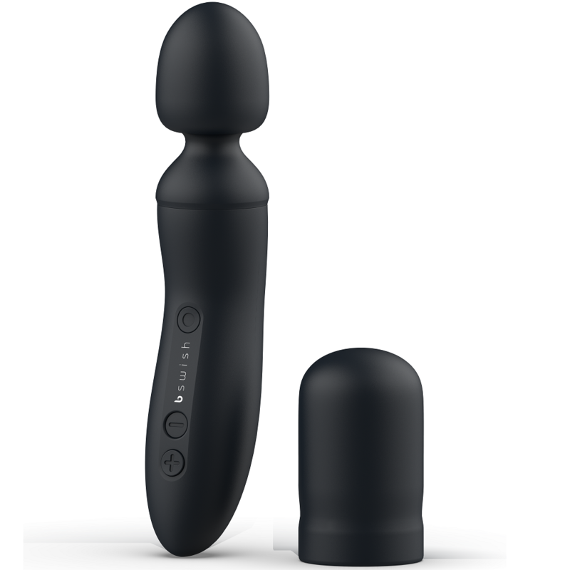 B SWISH - BTHRILLED PREMIUM BLACK VIBRATING WAND