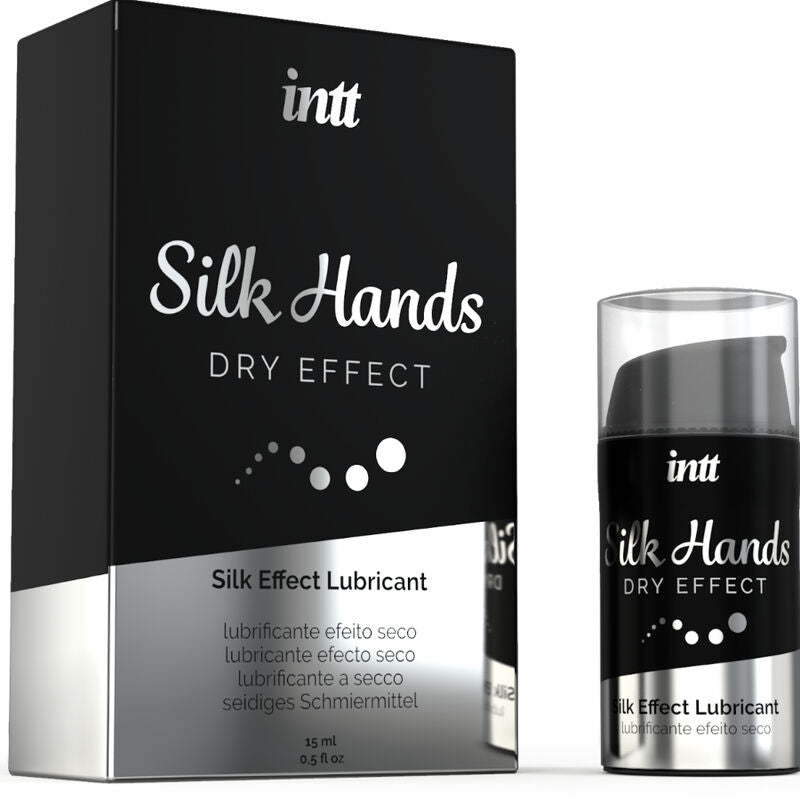 INTT LUBRIFIANTS - LUBRIFIANT POUR LES MAINS SILK FORMULE CONCENTRÉE EN SILICONE 15 ML