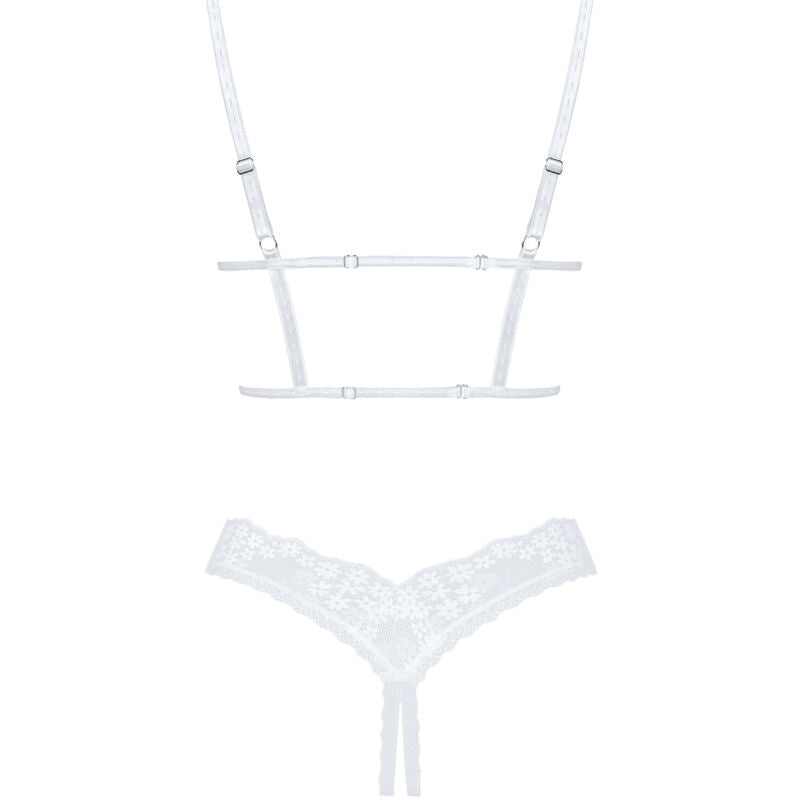 OBSESSIVE - SET CELESTE 2 PEZZI CUPLESS XS/S