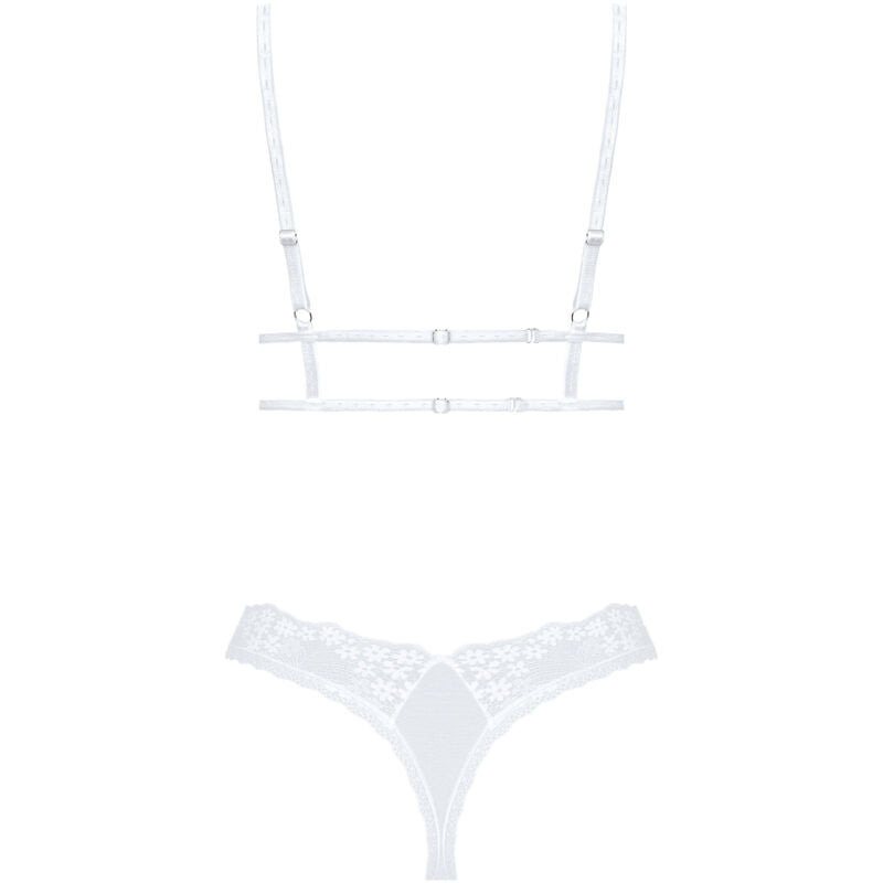 OBSESSIVE - SET CELESTE 2 PEZZI XS/S