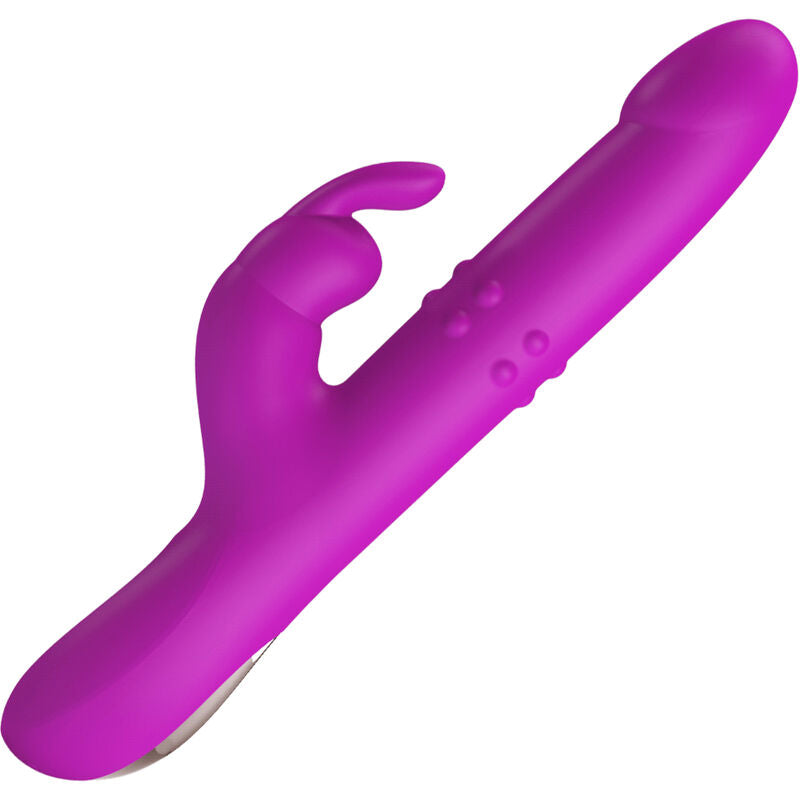 PRETTY LOVE - REESE VIBRATOR WITH ROTATION PURPLE