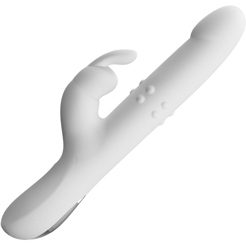 PRETTY LOVE - REESE VIBRATOR WITH ROTATION SILVER