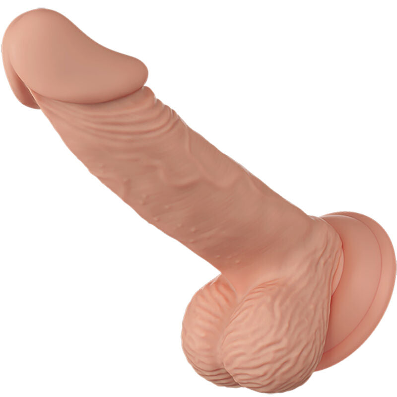 BAILE - MAGNIFIQUE GODE FLEXIBLE RÉALISTE ZEBULONE INCONTRO 19,4 CM NATUREL