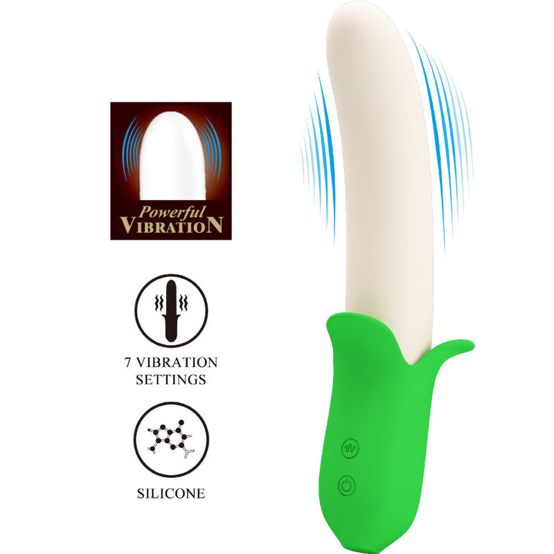 PRETTY LOVE - BANANA KNIGHT SUPER POWER 7 SILICONE VIBRATIONS