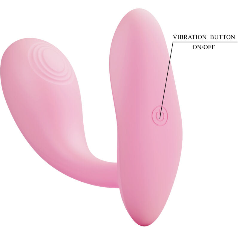 PRETTY LOVE - APPLICATION RECHARGEABLE BAIRD G-SPOT 12 VIBRATIONS ROSE