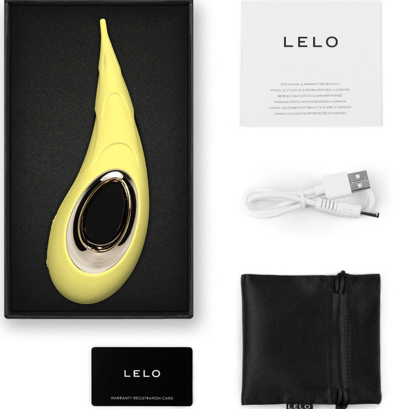 LELO - DOT CRUISE CLITORAL STIMULATOR YELLOW