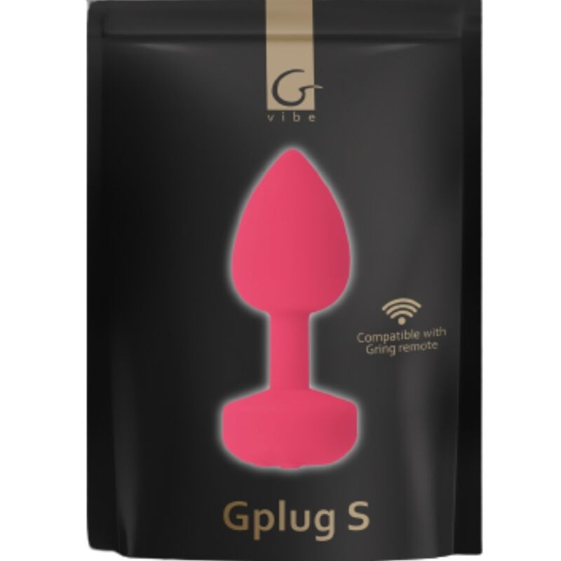 G-VIBE - FUNTOYS GPLUG SMALL RECHARGEABLE ANAL VIBRATOR NEON PINK 3CM