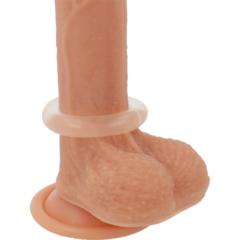 POWERING - SUPER FLEXIBLE AND RESISTANT COCK RING 4.5 CM TRANSPARENT