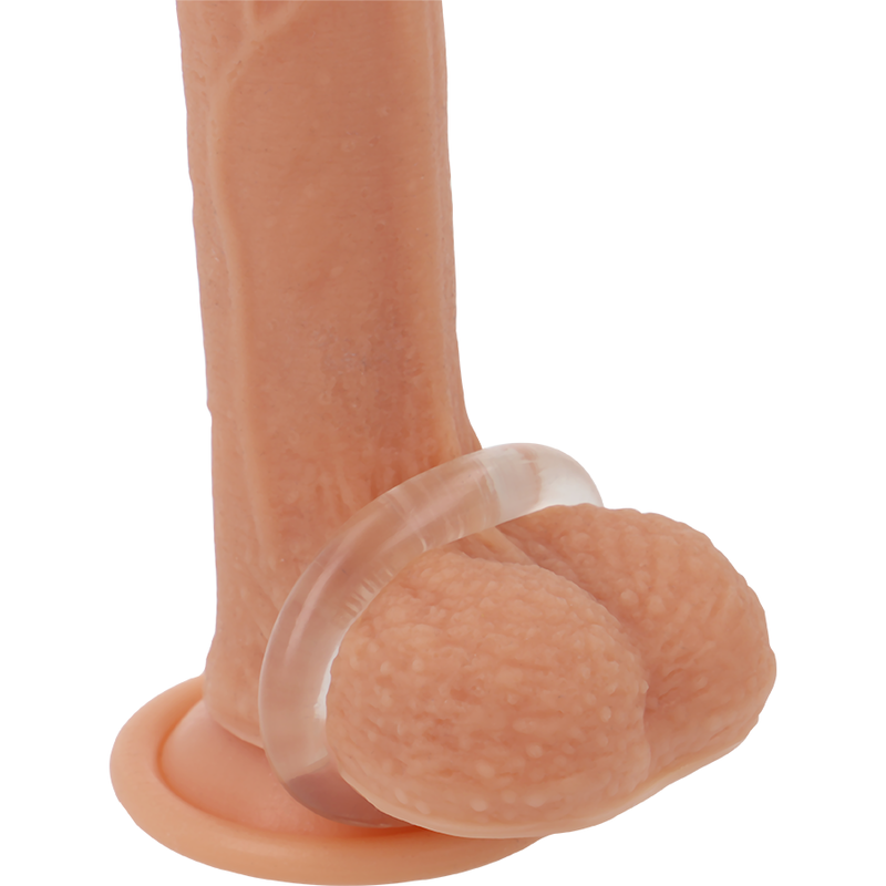 POWERING - SUPER FLEXIBLE AND RESISTANT COCK RING 4.5 CM TRANSPARENT